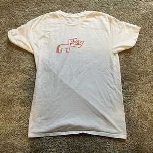 Rex Orange County Pony Graphic T-shirt Women Medium White Short Sleeve‎ Music